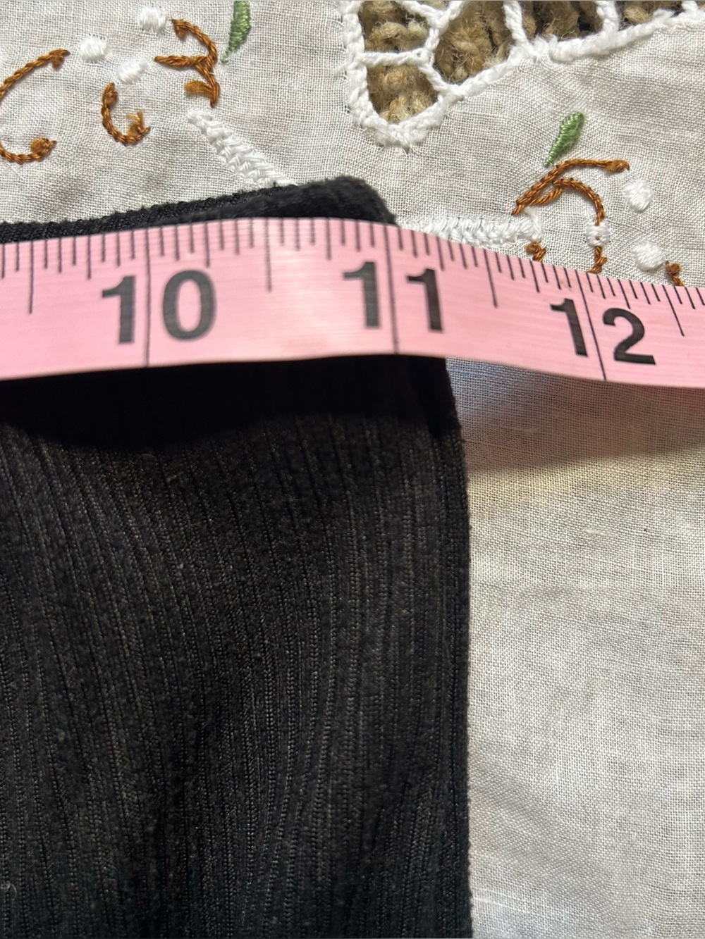 Windsor black ribbed flare pants - Picture 4 of 4